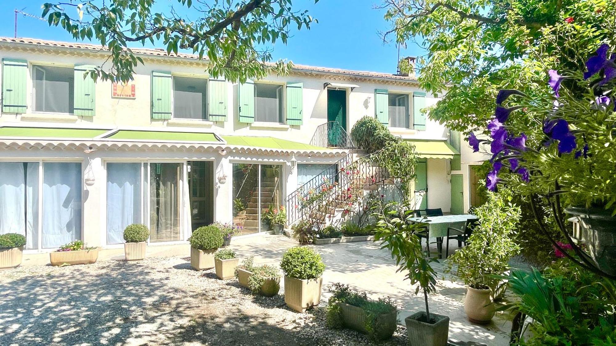 Rendez-Vous Avec Les Cigales - Gite 6 Personnes 100M2 - Piscine Privee - Climatisation 谢瓦布朗克 外观 照片